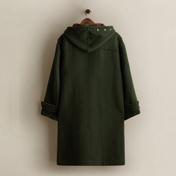 c. 1988 Wool-Blend Duffel Coat - Size M