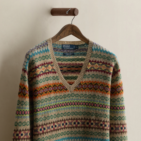 2008 Fair Isle Wool Sweater - Size XL