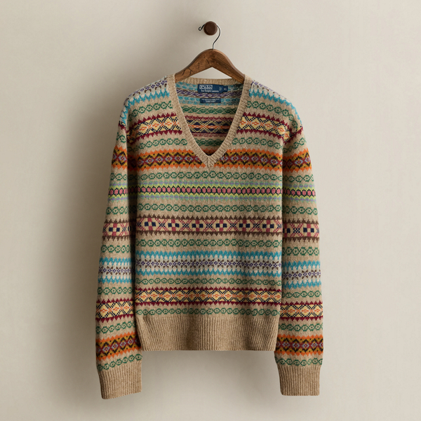 2008 Fair Isle Wool Sweater - Size XL