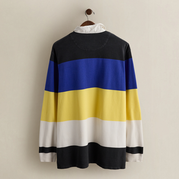 2001 Striped Rugby Shirt - Size XL