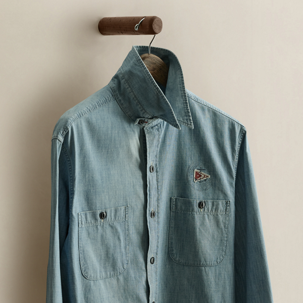 2008 Nautical Chambray Shirt - Size L