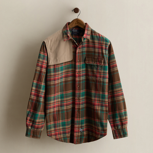 Vintage Plaid Shirt - Size L