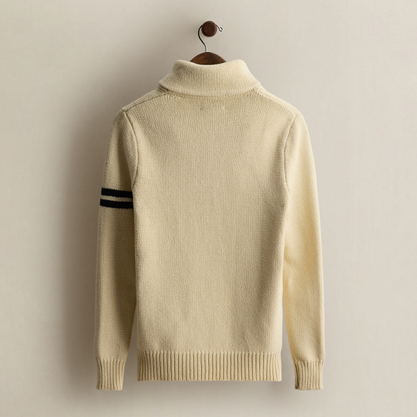 c. 2009 Rugby Letter Sweater - Size S