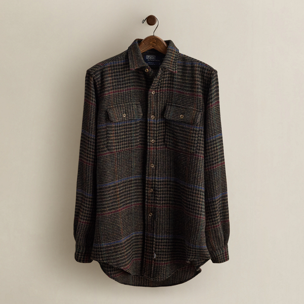 Vintage Plaid Wool Workshirt - Size M