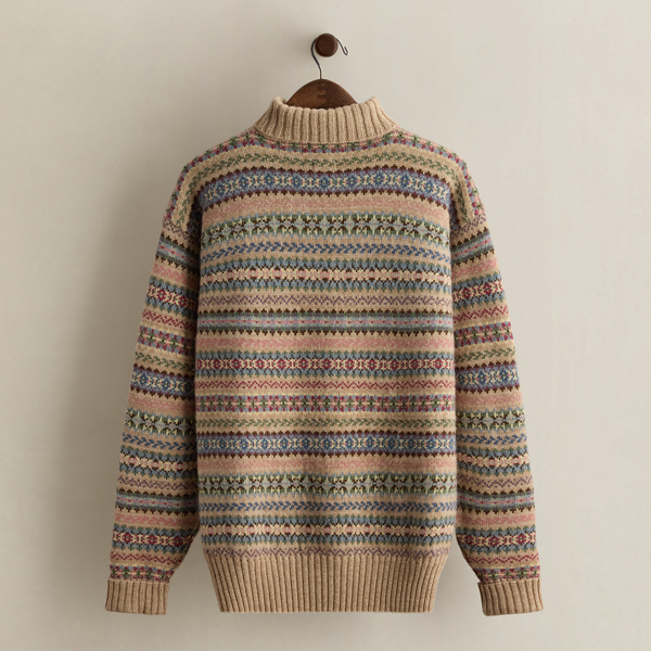 1996 Fair Isle Sweater - Size XL
