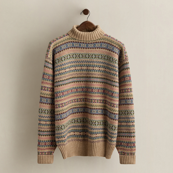 1996 Fair Isle Sweater - Size XL