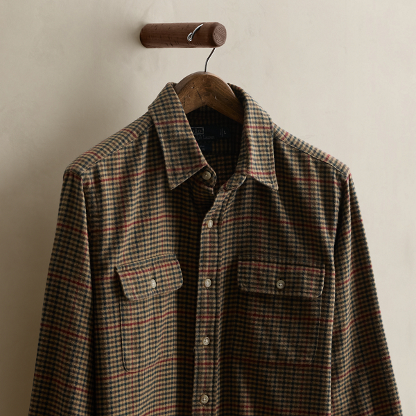 Vintage Plaid Workshirt - Size L