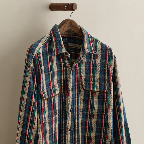 Vintage Plaid Workshirt - Size L