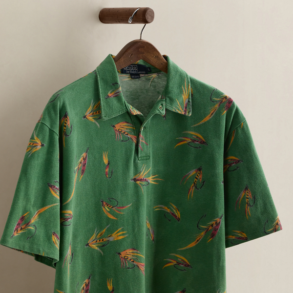 1993 Fishing-Tackle Polo Shirt - Size L