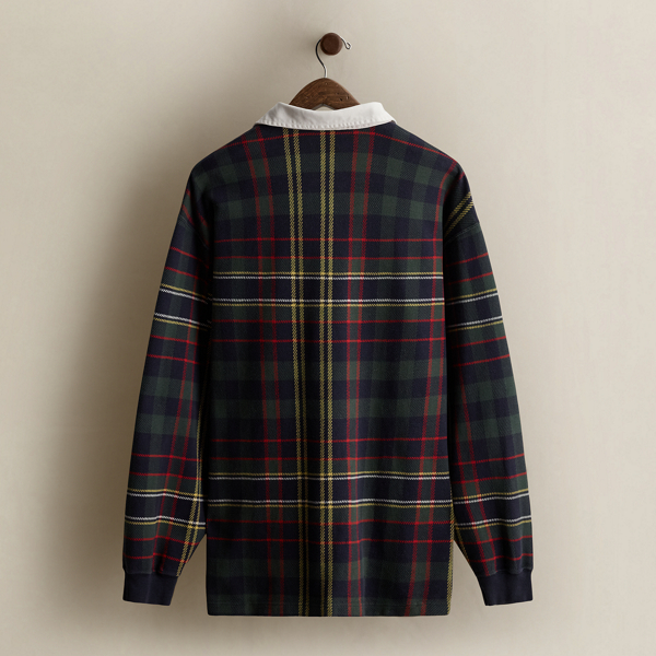 Vintage Plaid Rugby Shirt - Size XL