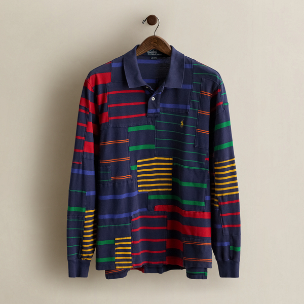 2005 Patchwork Polo Shirt - Size L