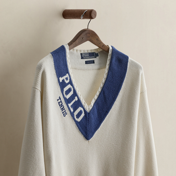 1997 Polo Tennis Sweater - Size L