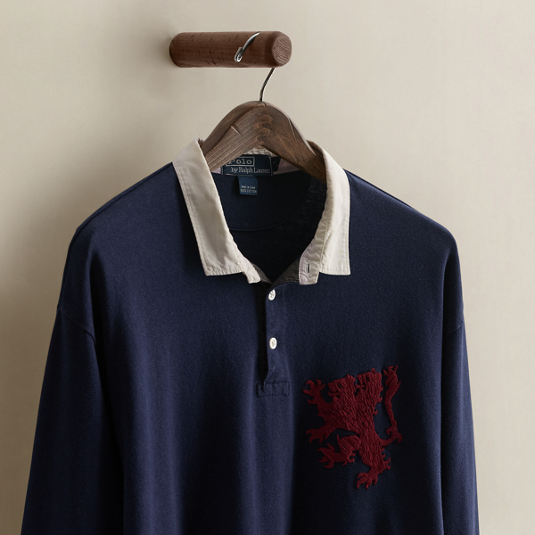 2003 Embroidered Rugby Shirt - Size XL