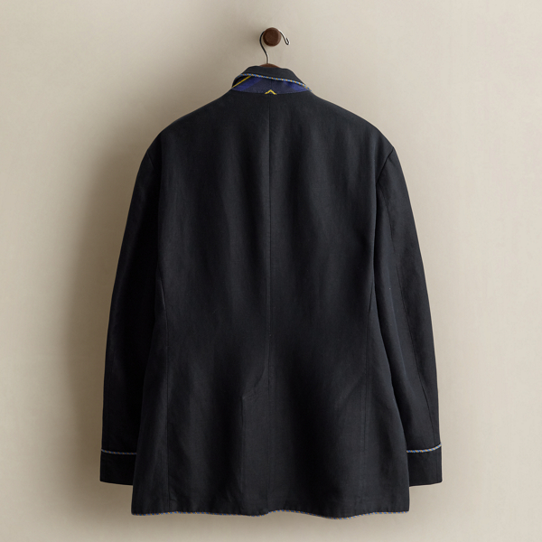 2010 Crest Linen-Blend Blazer - Size 44L