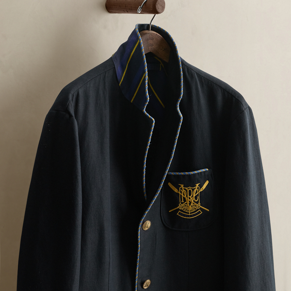 2010 Crest Linen-Blend Blazer - Size 44L