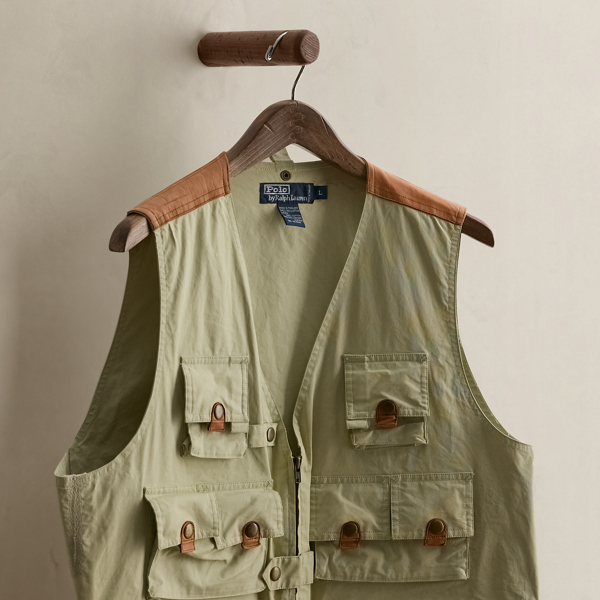 1995 Fishing-Inspired Vest - Size L