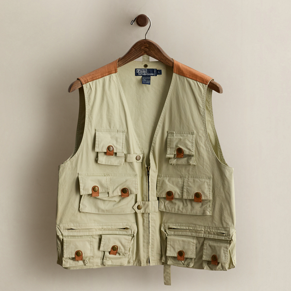 1995 Fishing-Inspired Vest - Size L