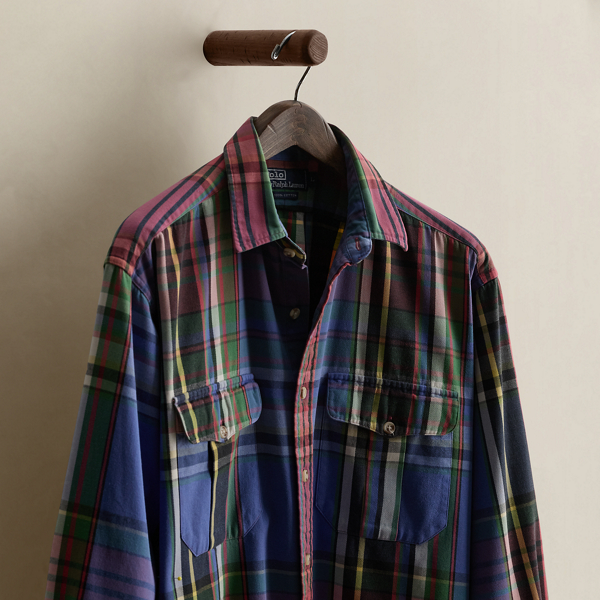 Vintage Plaid Workshirt - Size L