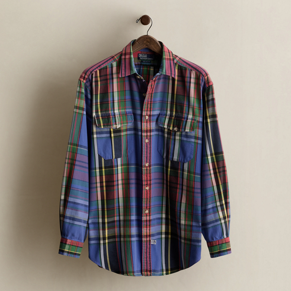 Vintage Plaid Workshirt - Size L