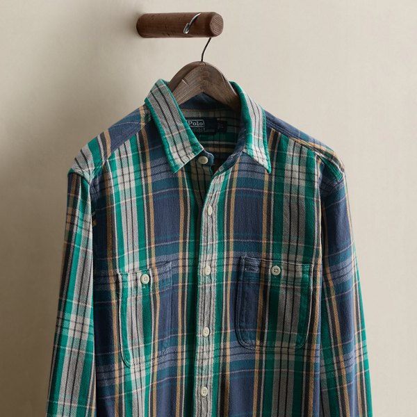 2010 Plaid Workshirt - Size L