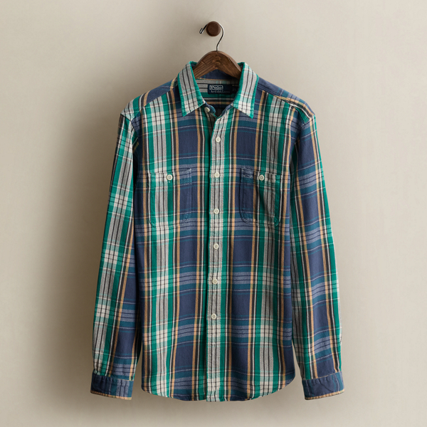 2010 Plaid Workshirt - Size L