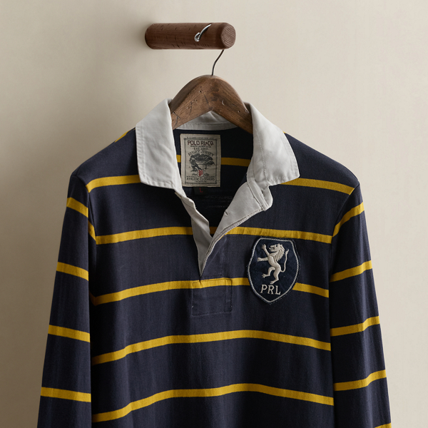 c. 2020 Striped Rugby Shirt - Size L