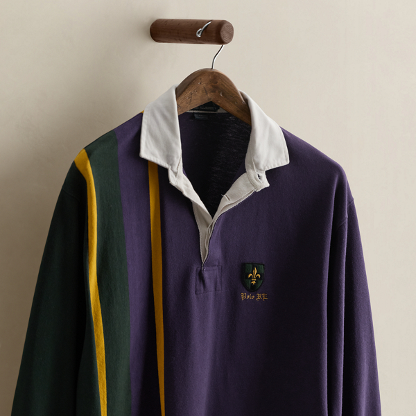 1997 Striped Rugby Shirt - Size M