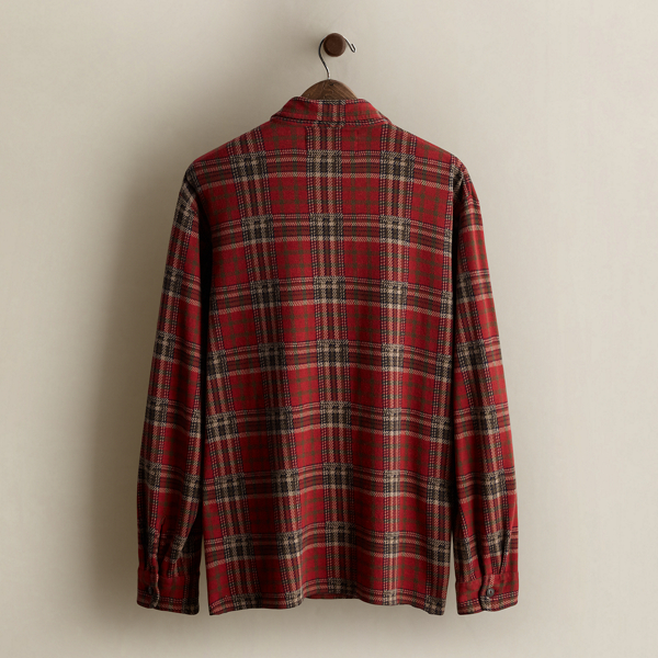 c. 1995 Polo Sport Plaid Shirt - Size L