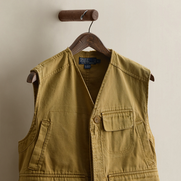 1987 Canvas Utility Vest - Size M