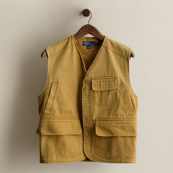 1987 Canvas Utility Vest - Size M