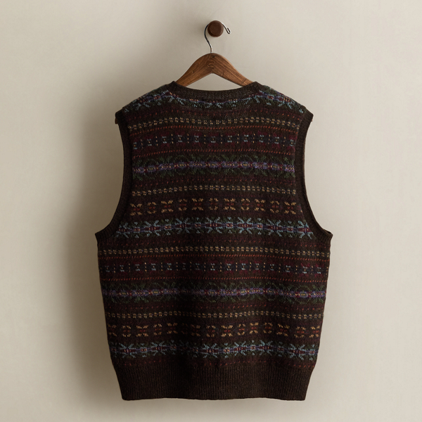 2009 Patterned Sweater Vest - Size XL