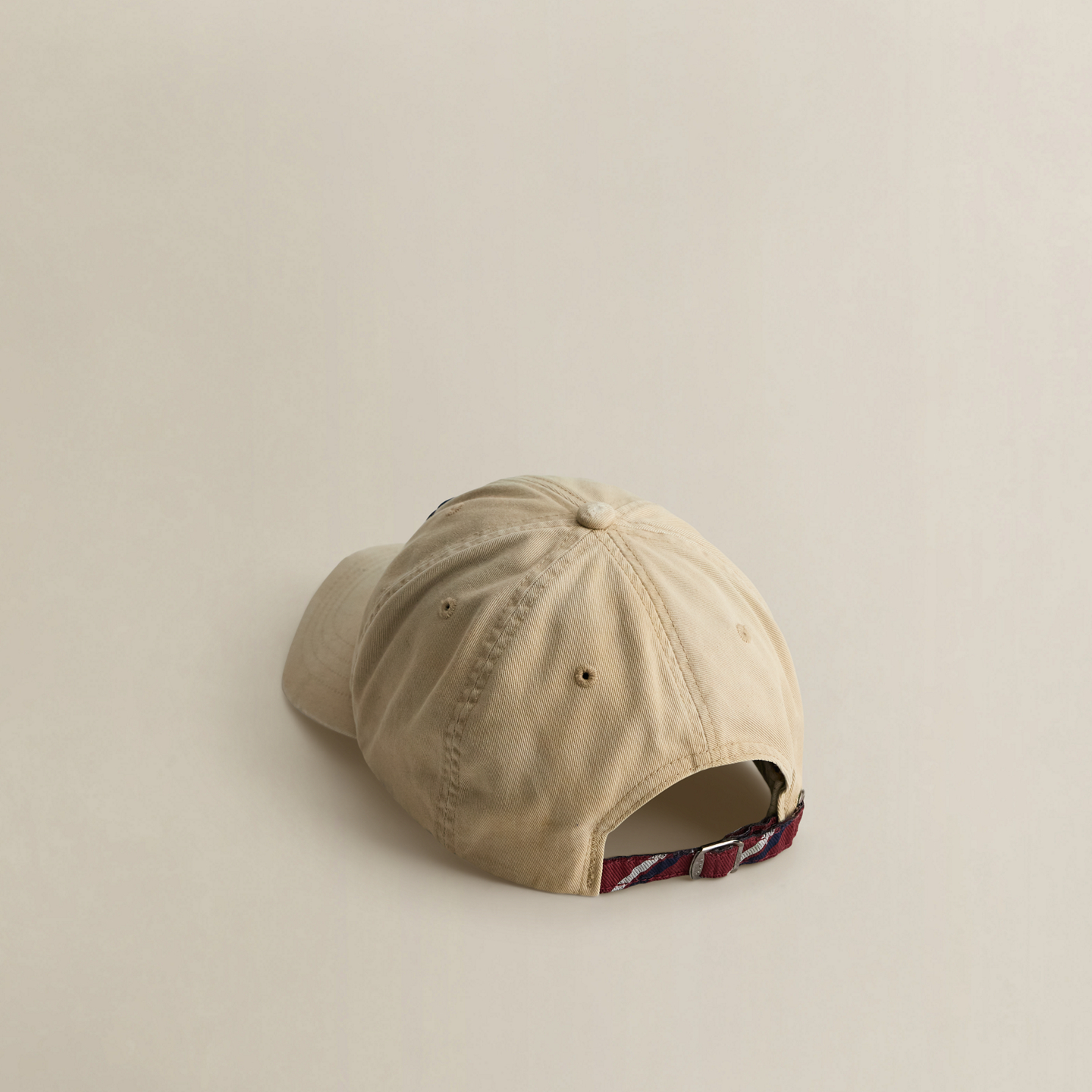 Мужская кепка Ralph Lauren c. 2003 Monogram Ball - One Size, цвет: Рыжевато-коричневый — фото 1