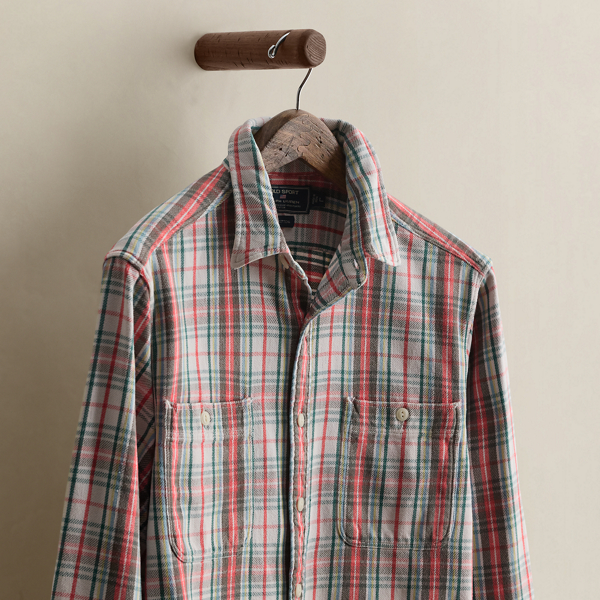 c. 1995 Polo Sport Plaid Shirt - Size L