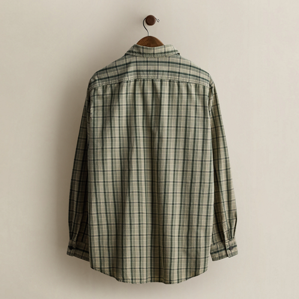 c. 1995 Plaid Workshirt - Size M