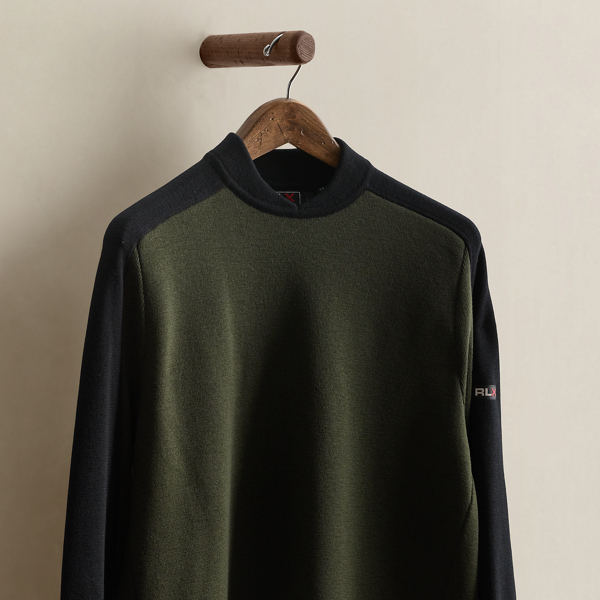 c. 2000 RLX Wool-Blend Pullover - Size L