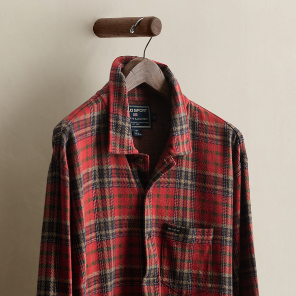 c. 1995 Polo Sport Plaid Shirt - Size L