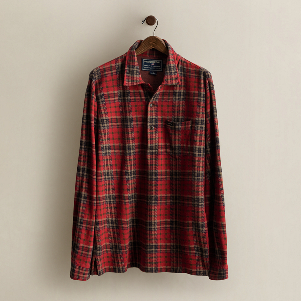 c. 1995 Polo Sport Plaid Shirt - Size L