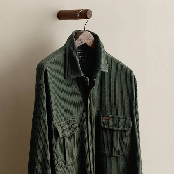 c. 1995 Ribbed Workshirt - Size L