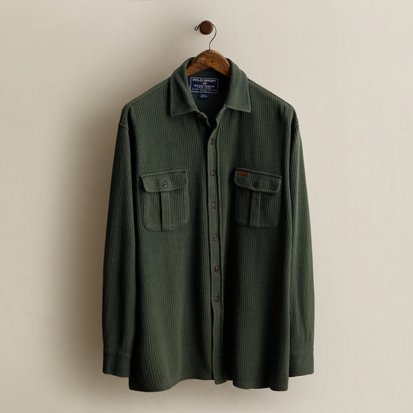 c. 1995 Ribbed Workshirt - Size L