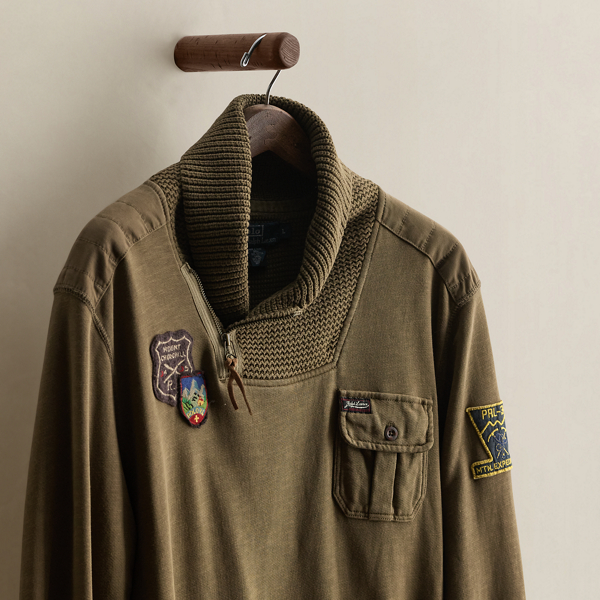 C. 2011 Knit-Trim Sweatshirt - Size L