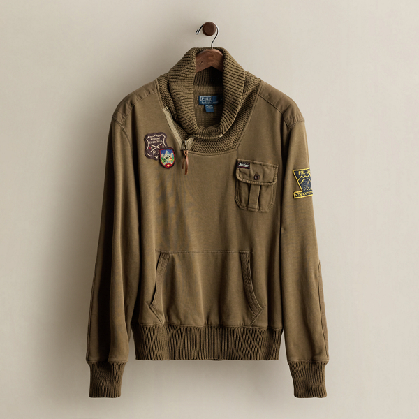 C. 2011 Knit-Trim Sweatshirt - Size L