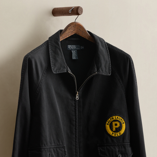 2000 Logo-Patch Twill Jacket - Size XL