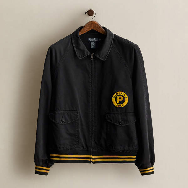 2000 Logo-Patch Twill Jacket - Size XL