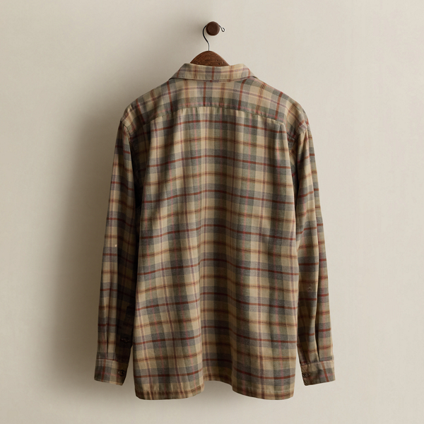 c. 1990 Plaid Workshirt - Size XL