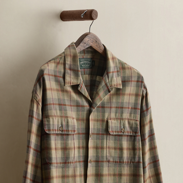c. 1990 Plaid Workshirt - Size XL