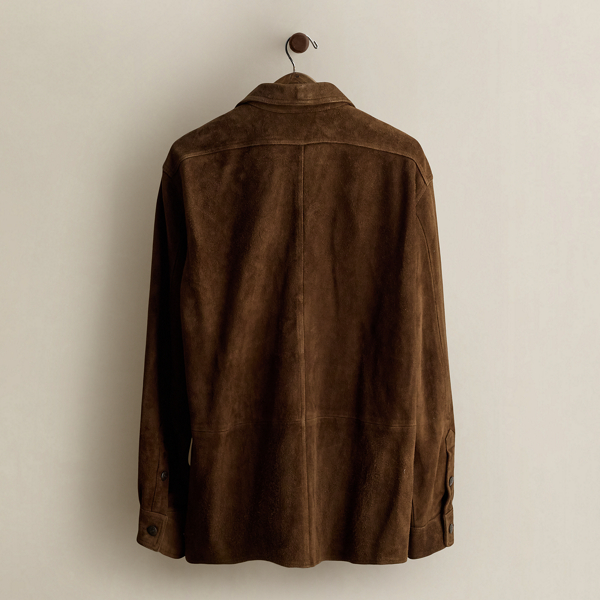 c. 1995 Polo Sport Suede Jacket - Size L