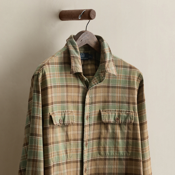 Vintage Plaid Workshirt - Size L