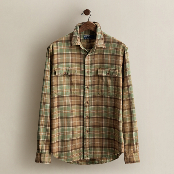 Vintage Plaid Workshirt - Size L