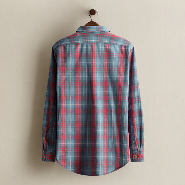 c. 2000 Plaid Workshirt - Size L