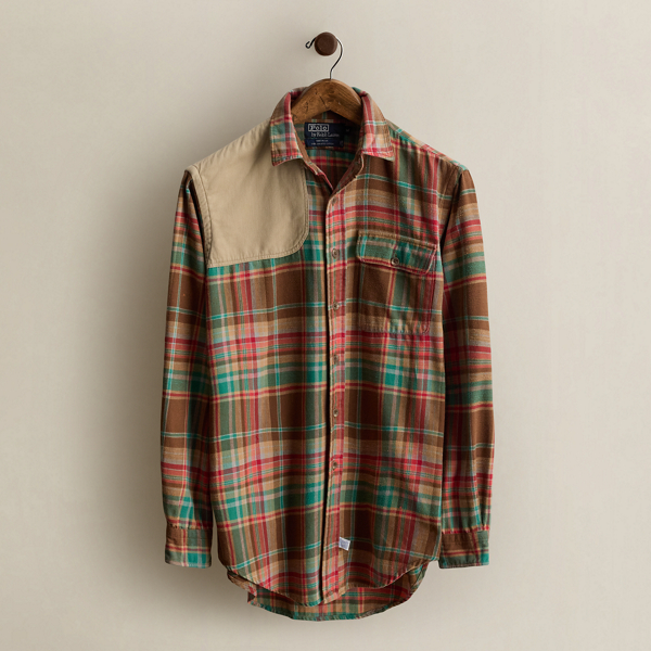 Vintage Plaid Shirt - Size M